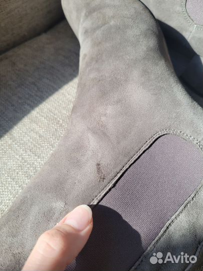 Полусапоги женские 40 нубук