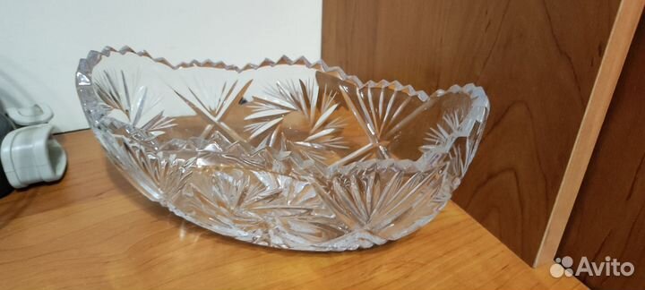 Ваза хрустальная СССР