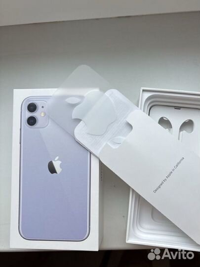 Коробка от iPhone 11 128 gb Purple