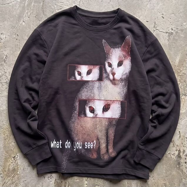Лонгслив the cat