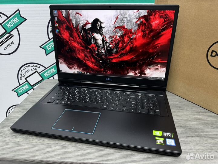 17 dell Core i7-9750H 16Gb DDR4 RTX2060 6Gb SSD512