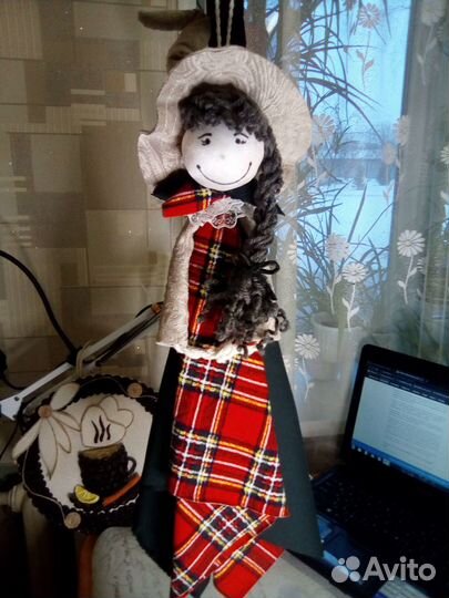 Ведьмочка. Интерьерная кукла ручной работы