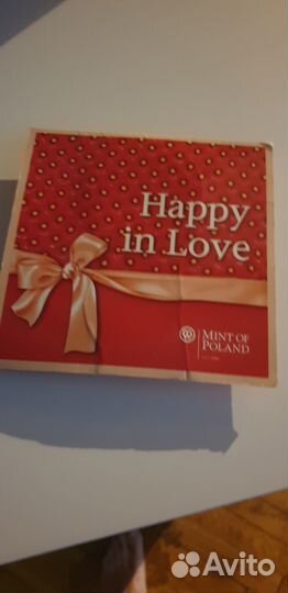 Серебряная монета Happy in love