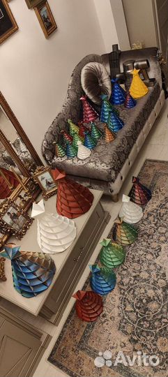 Новогодняя ёлка ручной работы 3д печать подарок