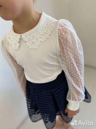 Блузка школьная