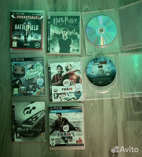 Диски на ps3
