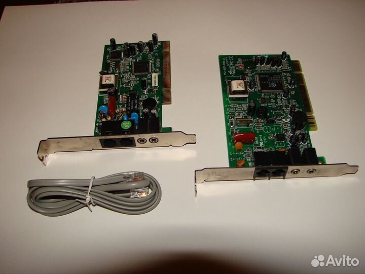 Древние модемы PCI