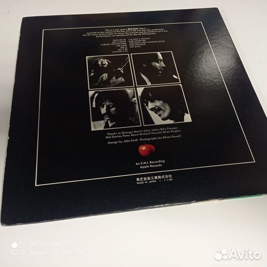 The Beatles – Let It Be (LP,japan)