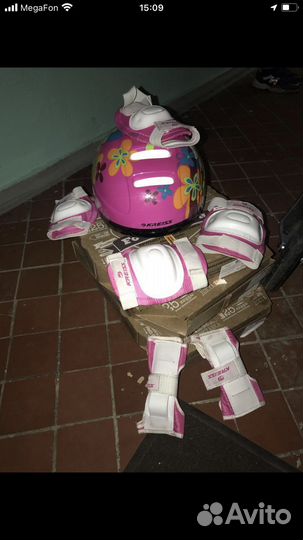 Роликовые коньки детские раздвижные