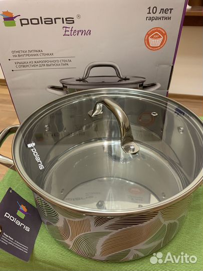 Кастрюли Polaris новые