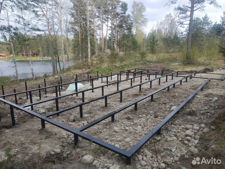 Винтовые сваи под ключ. Свайно винтовой фундамент