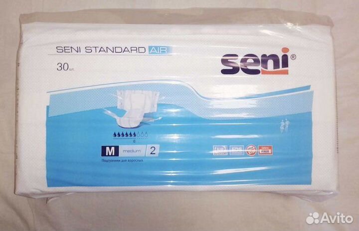 Памперсы для взрослых seni 2