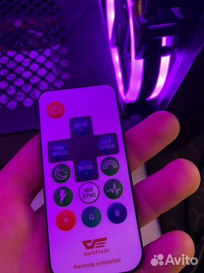 Кулеры rgb 6штук