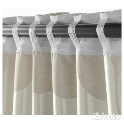 Шторы IKEA Нинне рунд