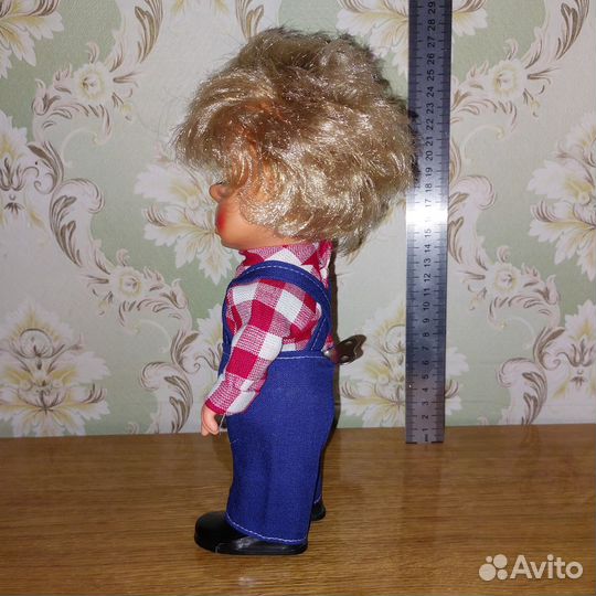 Кукла заводная с ключом пр-во гдр