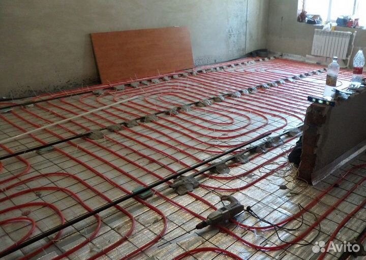 Водопровод. Тёплый полы. Отопление. Замена батарей