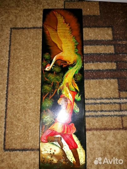 Панно доска. Федоскино 80 год