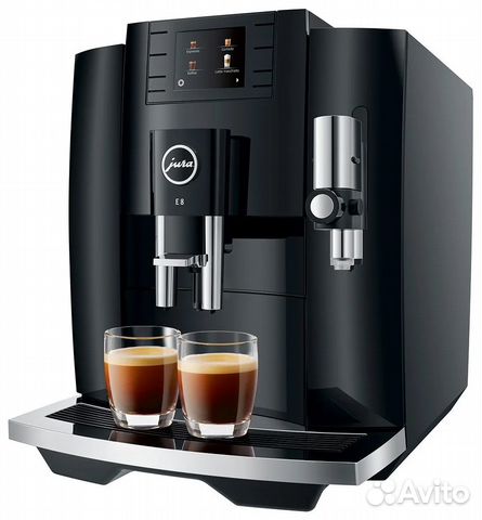 Кофемашина Jura E8 piano black, Новая