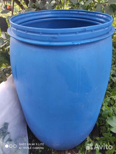 Бочка пластиковая 200 литров