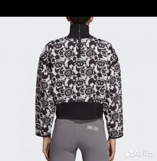 Толстовка Adidas stella mccartney и Taped Cropped