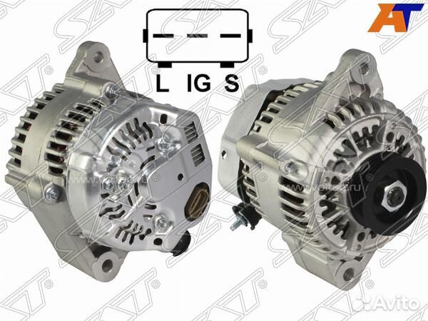 Генератор toyota hilux surf