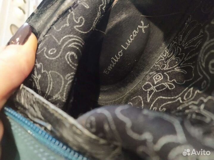 Сапоги женские замшевые 38