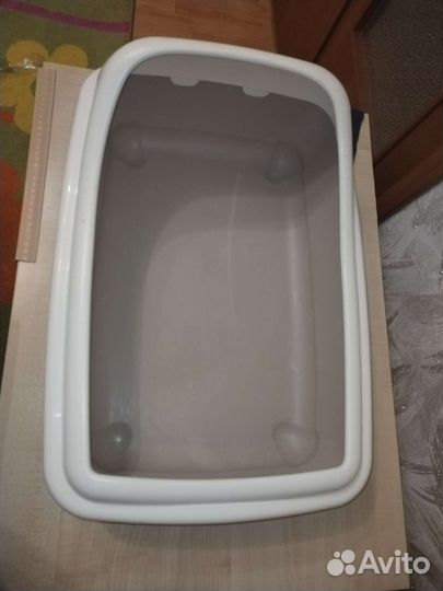 Лоток для кошек большой бу для мейкуна