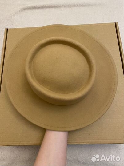 Шляпа женская фетр