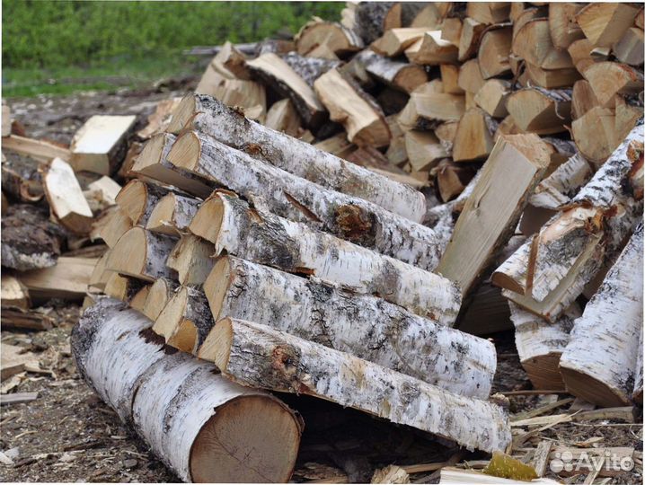 Дрова березовые \ ольховые \ осиновые с доставкой