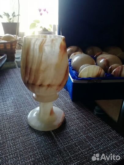 Бокалы из оникса