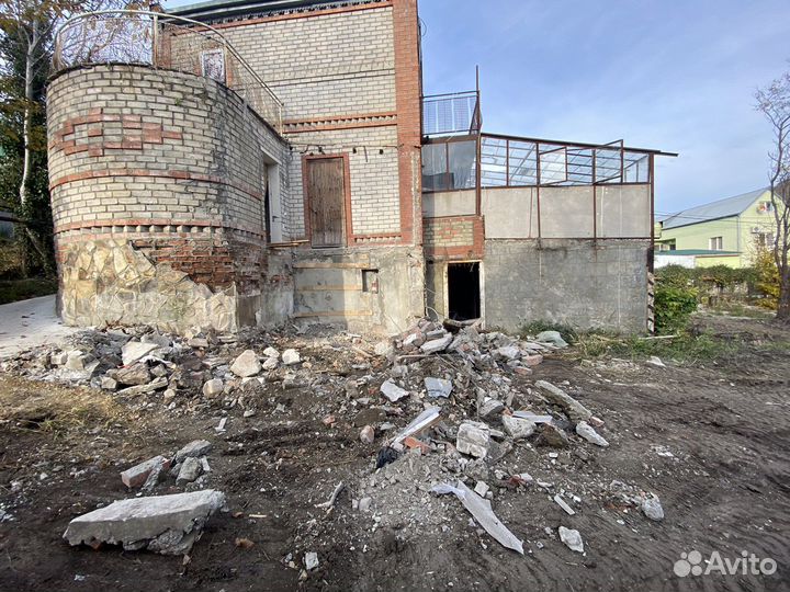 Демонтаж снос дома гаража перегородок молот вывоз