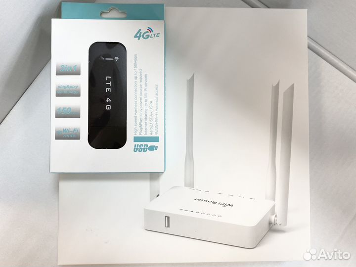4G USB Модем и WiFi Роутер Комплект Интернета