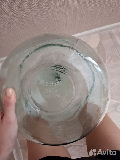 Бутыль стеклянная 20л