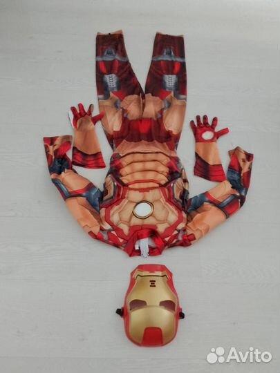 Костюм Железного человека 38 7-9 лет с маской