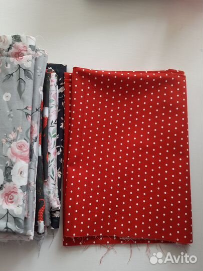 Ткань отрез хлопок