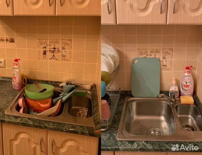 Уборка квартир/домов/офисов