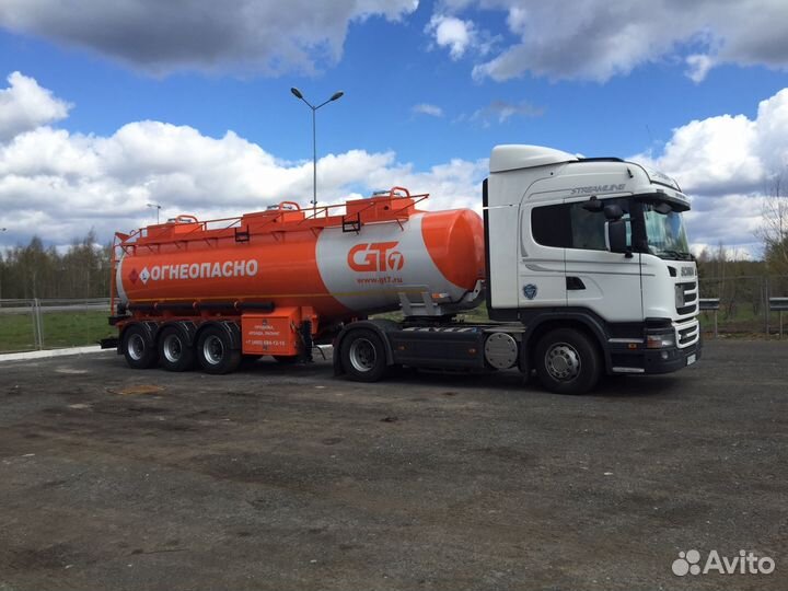 Полуприцеп бензовоз GT7 ППЦ-28, 2023