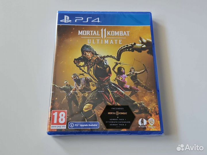 Mortal Kombat 11 Ultimate PS4 новый