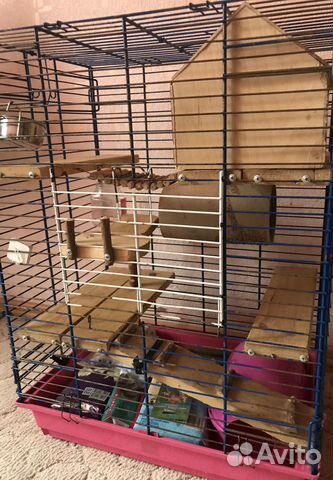 Клетка для шиншиллы