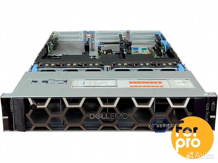 Сервер dell R740 12LFF 2x4109Silv 384GB, HBA330