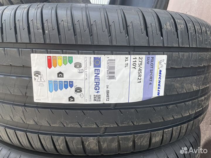 Michelin Pilot Sport 4 SUV 315/40 R21 115Y