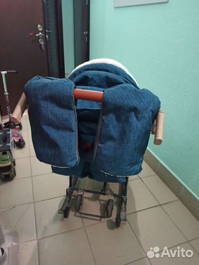 Детские санки коляска бу