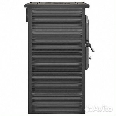 Печь-камин Этна (бкд) с плитой «Антрацит» высокая