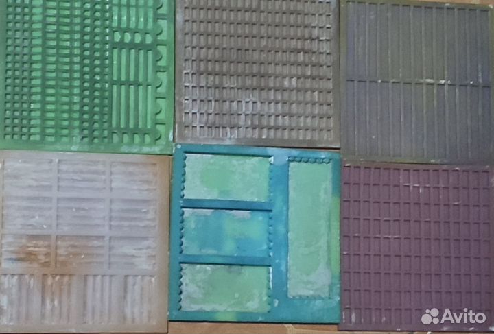 Силиконовые формы для мини кирпичиков б/у