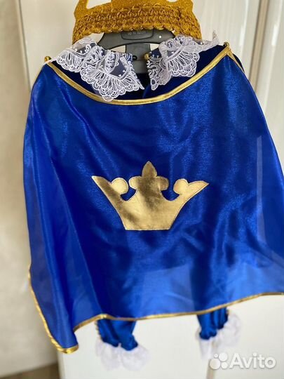 Новогодний костюм для мальчика мушкетёр 104-116