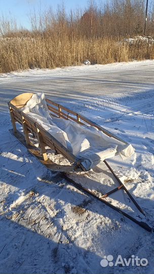 Нарты для снегохода