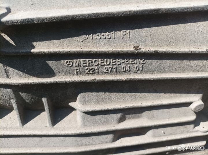 АКПП Mercedes S500 W221 задний приводБез платы