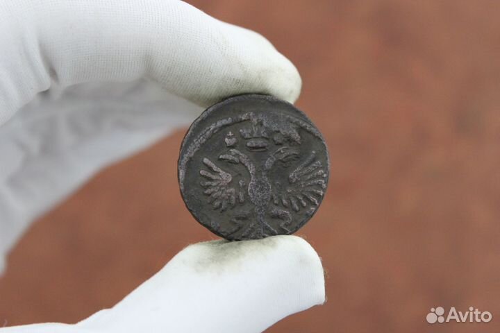 Деньга 1731 года Анна Иоанновна в Твери