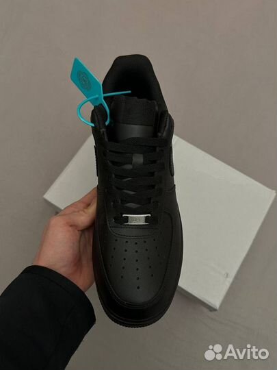 Nike air force 1 low black Оригинал на руках