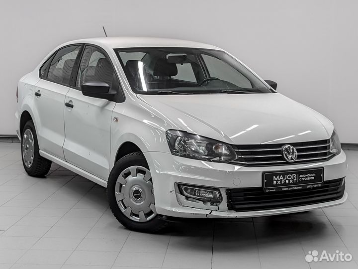 Volkswagen Polo 1.6 AT, 2018, 93 423 км